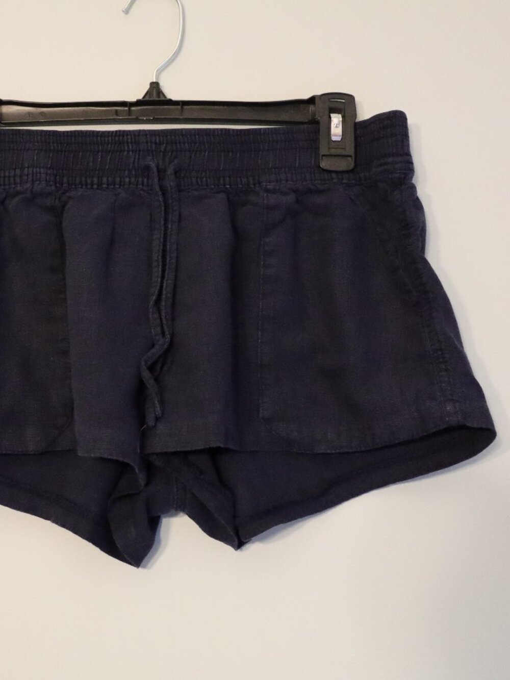 Navy Blue Arizona Jean Co. Linen Blend Shorts
